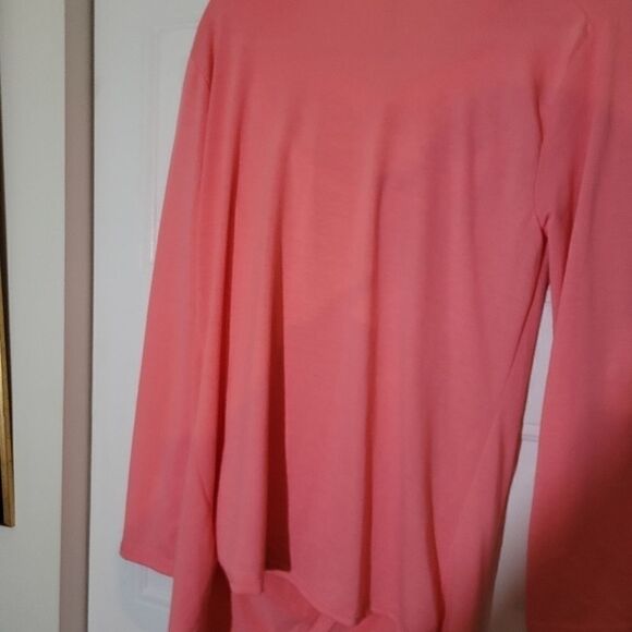 BEAUTIFUL Tassels cut Peach woman crossbody Size XXLARGE Shirt or Jacket Nwot - Picture 5 of 5